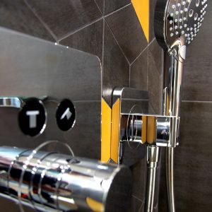 Inšpirácia kúpeľne č. 44, dizajn Kov