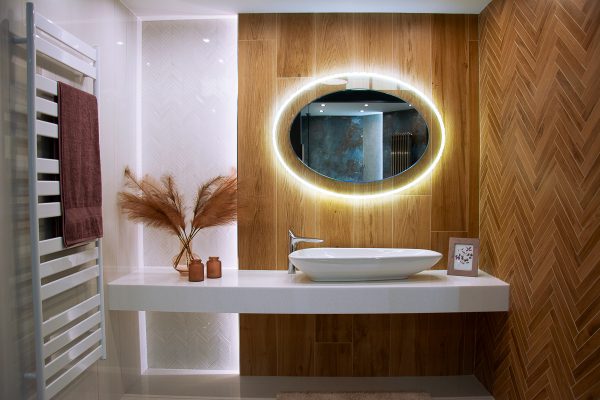 Inšpirácia kúpeľne č. 46, dizajn Drevo