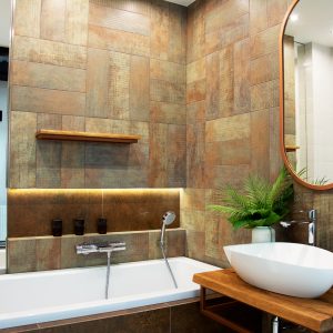 Inšpirácia kúpeľne č. 6, dizajn Kov