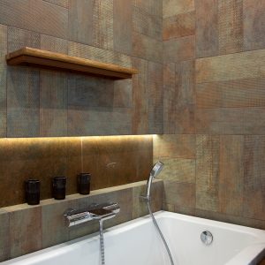 Inšpirácia kúpeľne č. 6, dizajn Kov